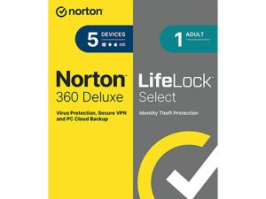 Norton 360 Deluxe with LifeLock